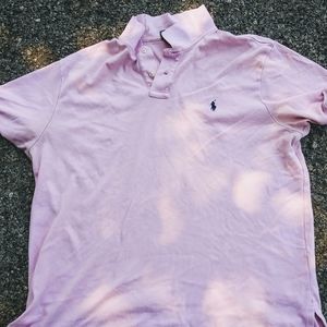 Polo pink shirt